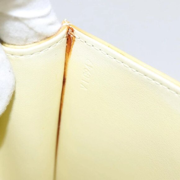 LOUIS VUITTON Monogram Vernis Spring Street Bag Lime Yellow - Picture 13 of 16